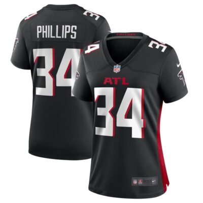 Clark Phillips III Atlanta Falcons Women Team Game Jersey - Black