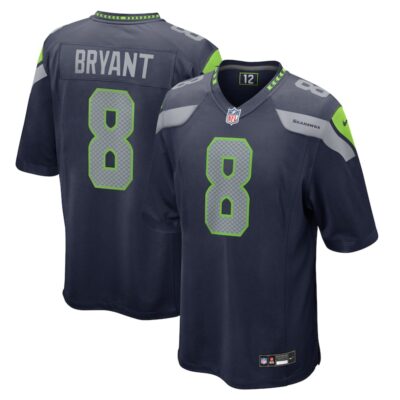 Coby Bryant Seattle Seahawks Game Jersey - College Navy