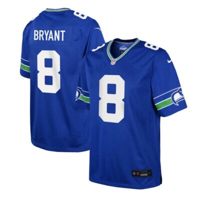 Coby Bryant Seattle Seahawks Youth Alternate Player Game Jersey - Royal