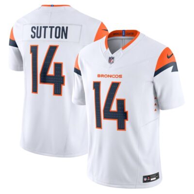 Courtland Sutton Denver Broncos Mile High Collection Vapor F.U.S.E. Limited Jersey - White