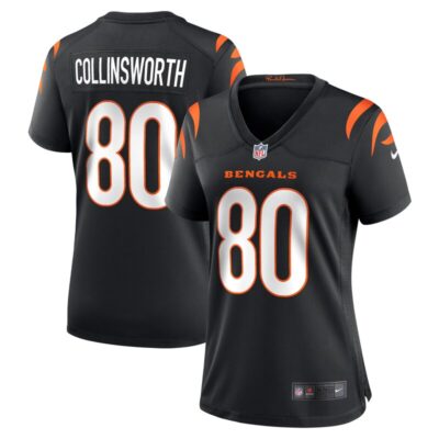 Cris Collinsworth Cincinnati Bengals Women Team Retired Player Game Jersey - Black