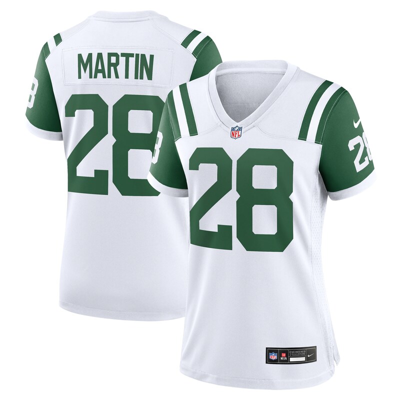 Curtis Martin New York Jets Women Classic Alternate Retired Player Game Jersey - White