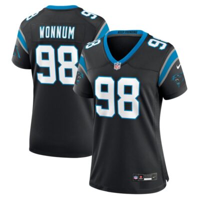 D.J. Wonnum Carolina Panthers Women Game Jersey - Black