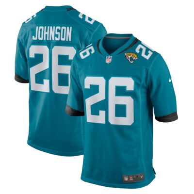 D'Ernest Johnson Jacksonville Jaguars Game Jersey - Teal