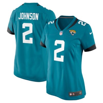 D'Ernest Johnson Jacksonville Jaguars Women Game Jersey - Teal