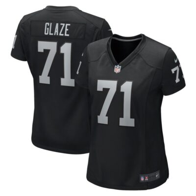 DJ Glaze Las Vegas Raiders Women Game Jersey - Black