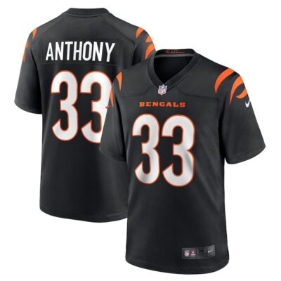 Daijahn Anthony Cincinnati Bengals Game Jersey - Black