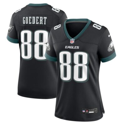 Dallas Goedert Philadelphia Eagles Women Alternate Game Jersey - Black