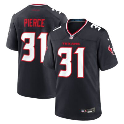 Dameon Pierce Houston Texans Game Jersey - Navy