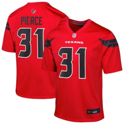 Dameon Pierce Houston Texans Youth Alternate Game Jersey - Red