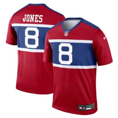 Daniel Jones New York Giants Alternate Legend Player Performance Top - Red