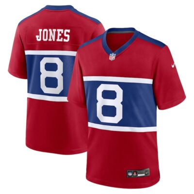 Daniel Jones New York Giants Alternate Player Game Jersey - Century Red