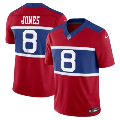 Daniel Jones New York Giants Alternate Vapor F.U.S.E. Limited Jersey - Century Red