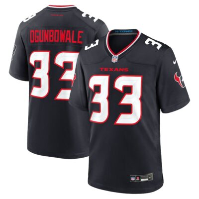 Dare Ogunbowale Houston Texans Team Game Jersey - Navy