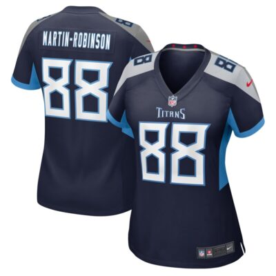 David Martin-Robinson Tennessee Titans Women Game Jersey - Navy