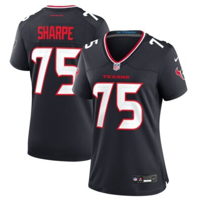 David Sharpe Houston Texans Women Team Game Jersey - Navy