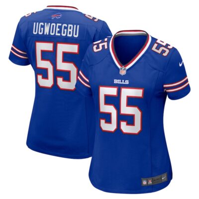 David Ugwoegbu Buffalo Bills Women Game Jersey - Royal