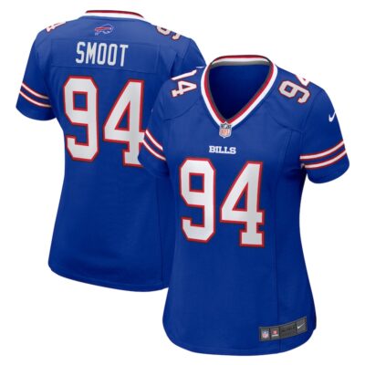 Dawuane Smoot Buffalo Bills Women Game Jersey - Royal