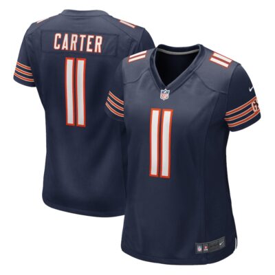 DeAndre Carter Chicago Bears Women Game Jersey - Navy