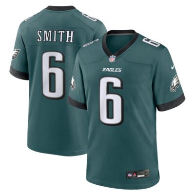 DeVonta Smith Philadelphia Eagles Team Game Jersey - Midnight Green