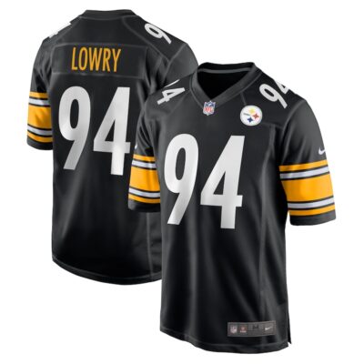 Dean Lowry Pittsburgh Steelers Game Jersey - Black