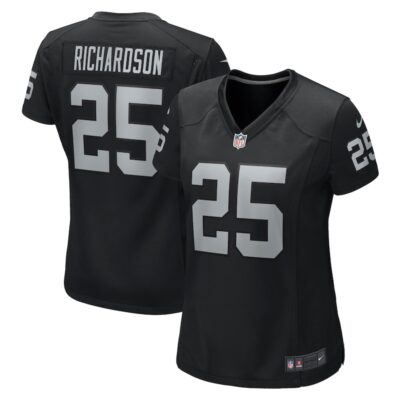 Decamerion Richardson Las Vegas Raiders Women Game Jersey - Black