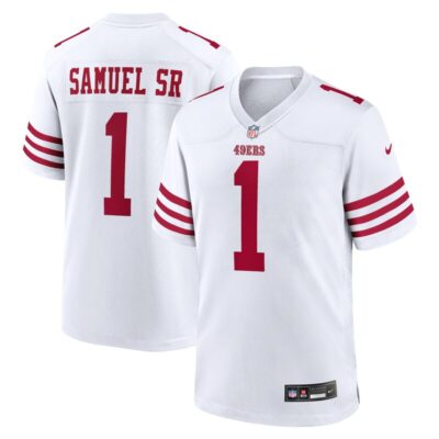 Deebo Samuel Sr San Francisco 49ers Game Player Jersey - White