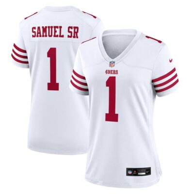 Deebo Samuel Sr San Francisco 49ers Women Game Jersey - White