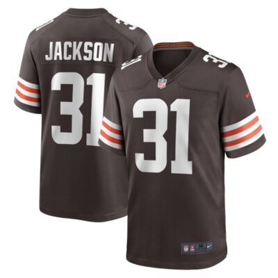 Deon Jackson Cleveland Browns Game Jersey - Brown