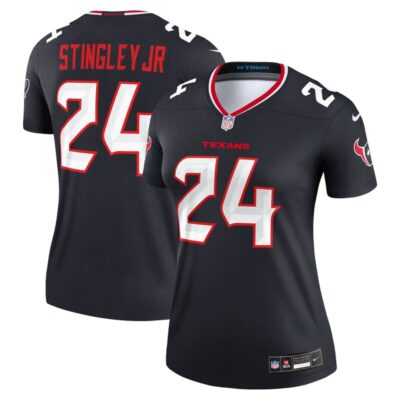 Derek Stingley Jr. Houston Texans Women Legend Player Performance Top - Navy