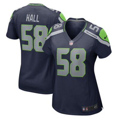 Derick Hall Seattle Seahawks Women Game Jersey - College Navy