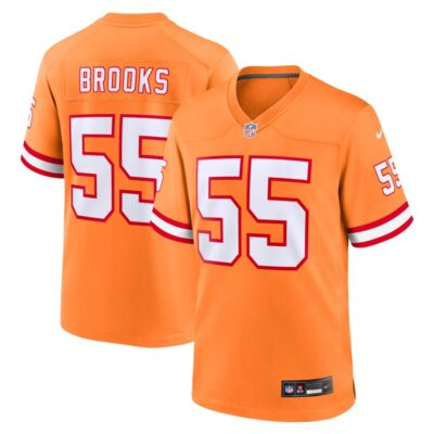 Derrick Brooks Tampa Bay Buccaneers Youth Retired Player Game Jersey - Orange