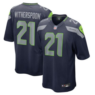 Devon Witherspoon Seattle Seahawks Game Jersey - College Navy