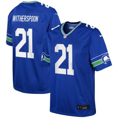 Devon Witherspoon Seattle Seahawks Youth Game Jersey - Royal