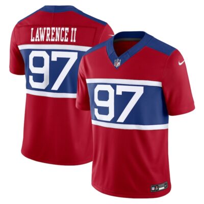 Dexter Lawrence II New York Giants Alternate Vapor F.U.S.E. Limited Jersey - Century Red
