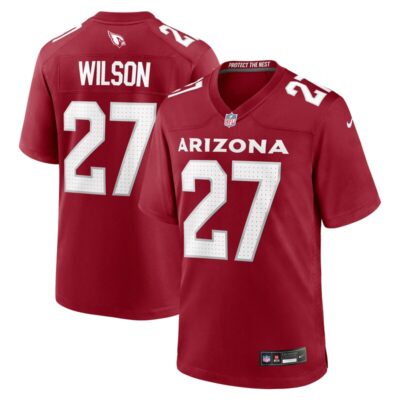 Divaad Wilson Arizona Cardinals Team Game Jersey - Cardinal