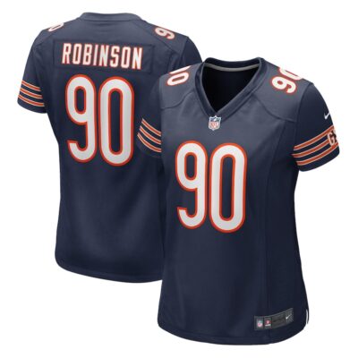 Dominique Robinson Chicago Bears Women Game Jersey - Navy