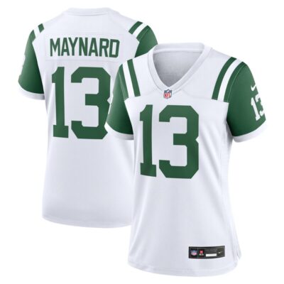 Don Maynard New York Jets Women Classic Alternate Retired Player Game Jersey - White