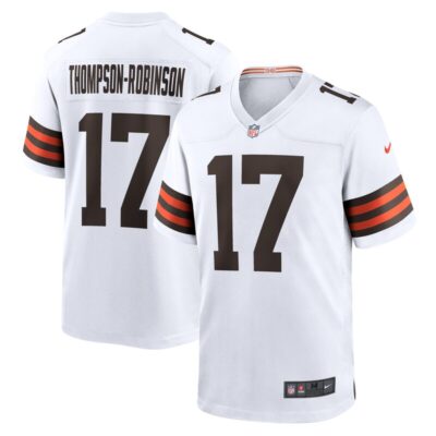 Dorian Thompson-Robinson Cleveland Browns Game Jersey - White