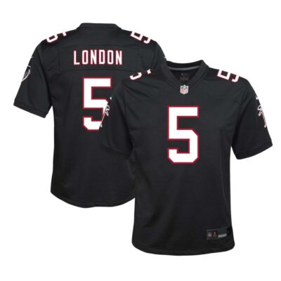 Drake London Atlanta Falcons Youth Game Jersey - Black