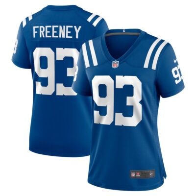 Dwight Freeney Indianapolis Colts Women Team Retired Player Game Jersey - Royal