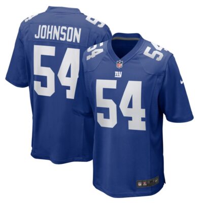 Dyontae Johnson New York Giants Team Game Jersey - Royal