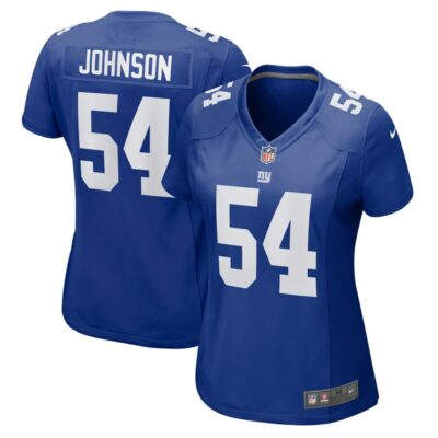 Dyontae Johnson New York Giants Women Game Jersey - Royal