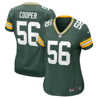 Edgerrin Cooper Green Bay Packers Women Game Jersey - Green