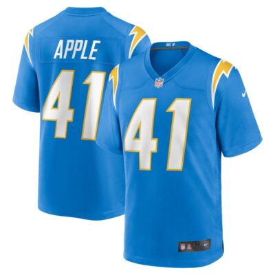 Eli Apple Los Angeles Chargers Team Game Jersey - Powder Blue