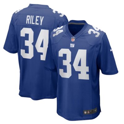 Elijah Riley New York Giants Team Game Jersey - Royal