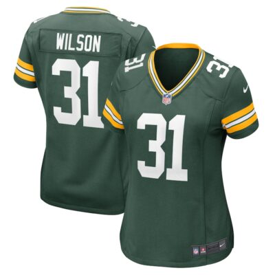 Emanuel Wilson Green Bay Packers Women Game Jersey - Green