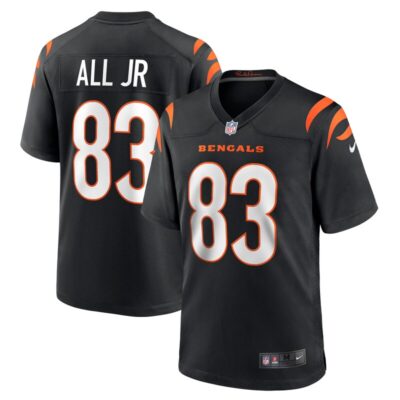 Erick All Jr. Cincinnati Bengals Team Game Jersey - Black