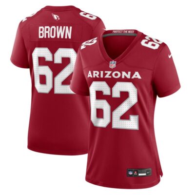 Evan Brown Arizona Cardinals Women Game Jersey - Cardinal