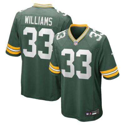 Evan Williams Green Bay Packers Game Jersey - Green